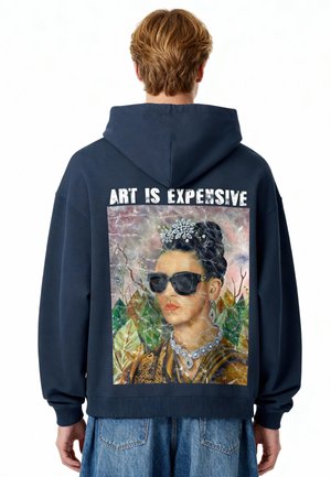 Felpa con cappuccio - dark blue