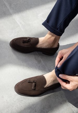 Finsbury Zakelijke loafers - marron