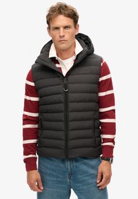 Superdry & Co HOODED FUJI  - Chaleco - black