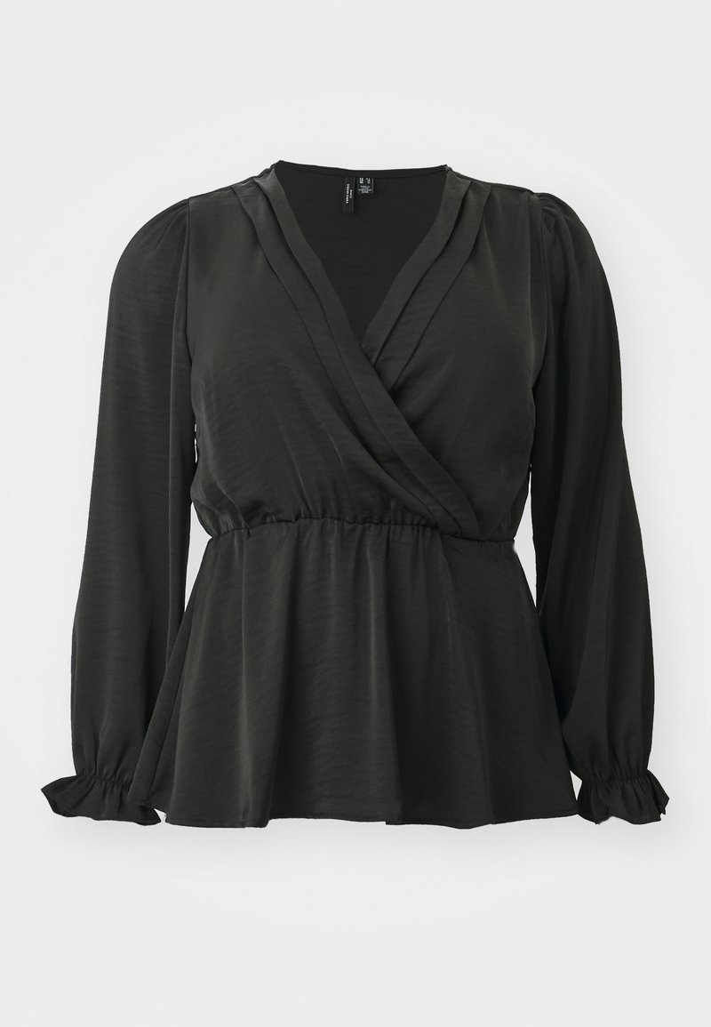 Vero Moda Curve Blouse zwart Vero Moda Curve Blouse zwart