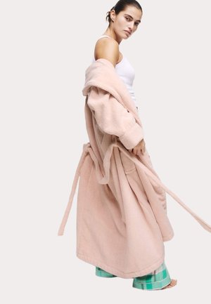 PURE COTTON TOWELLING - Dressing gown - soft pink