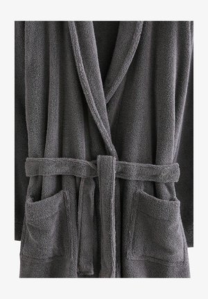 Next, Bademantel - charcoal grey