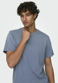 Only & Sons ONSMATT LIFE LONGY TEE  - T-Shirt basic - flint stone