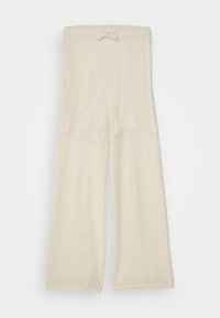 OVERLAY FLARES - Nadrágok - full cream
