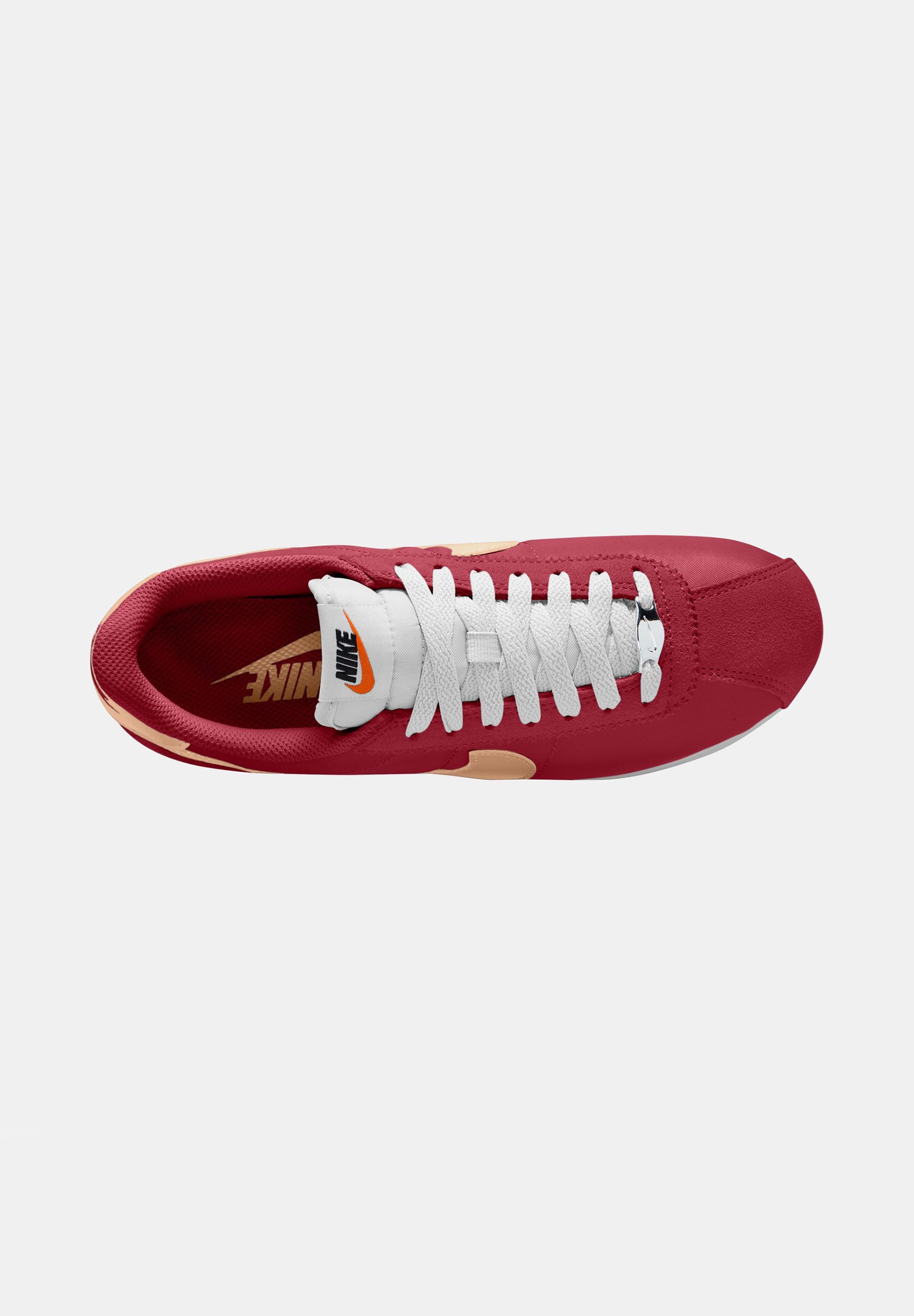 nike cortez red gold