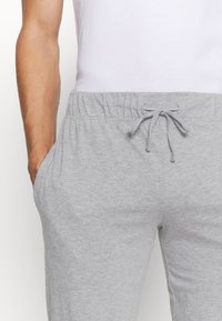 Pier One 2 PACK - Bas de pyjama - mottled dark grey/mottled grey