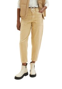 TOM TAILOR DENIM BARREL MOM - Jeans Straight Leg - brown rice