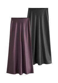 THE SET REGULAR FIT - 2 PACK MIDI - Gonna a campana - berry red black