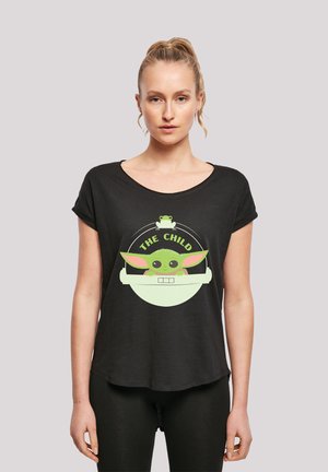STAR WARS THE MANDALORIAN BABY YODA THE CHILD FROSCH  - T-shirts med print - black