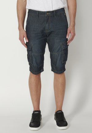 Jeansshort - azul osc   dark blue
