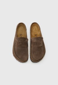 Birkenstock NAPLES WRAPPED LEVE BG REGULAR UNISEX - Mules - concrete gray