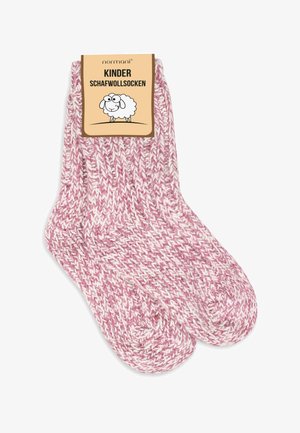 Normani NORWEGIAN 3 PACK - Socken - off-white/rose/red