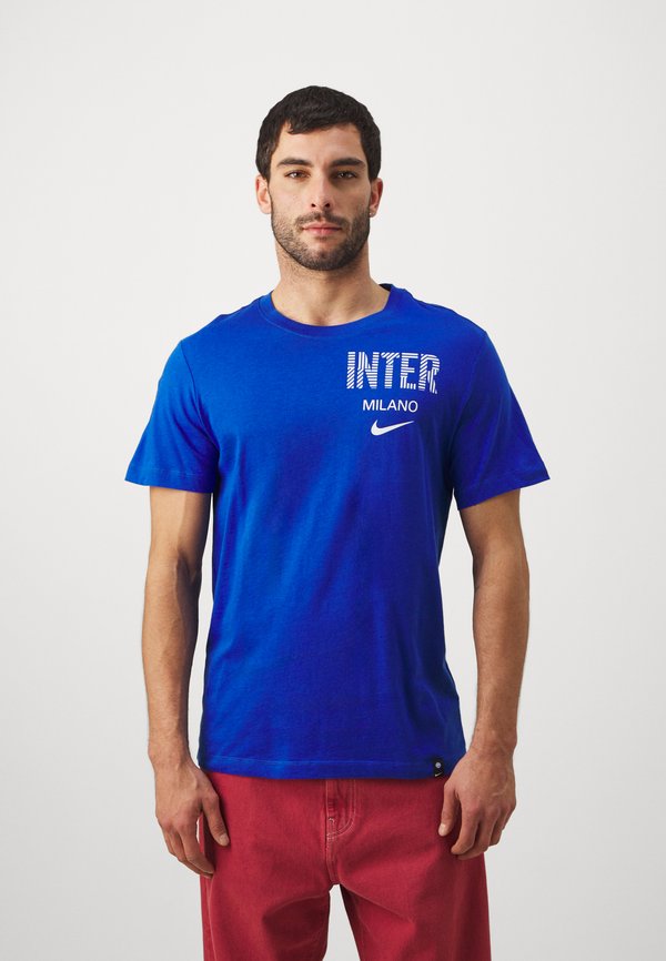 INTER STACKED TEE - Club wear - game royal3