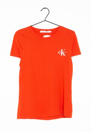 Camiseta estampada - neon orange