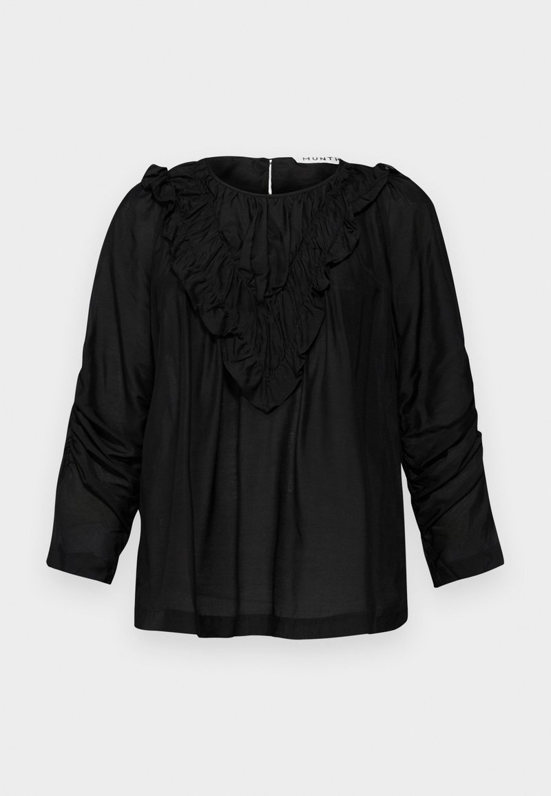 MUNTHE Blouse zwart