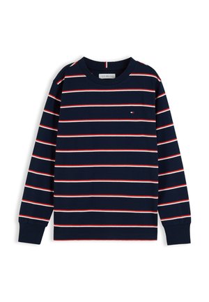 Tommy Hilfiger, STRIPE TEE LS - Longsleeve - dark blue