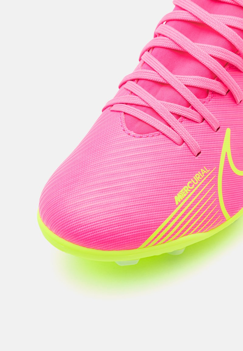 Nike Performance JR MERCURIAL 9 FG MG UNISEX - Botas de fútbol con tacos - blast/volt/gridiron/rosa Zalando.es