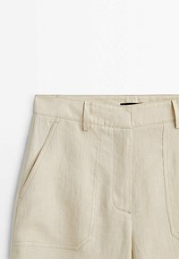 Massimo Dutti Pantalon classique - sand