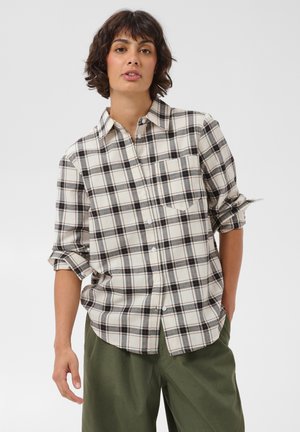 Part Two, YANAPW - Chemisier - dark navy mole check