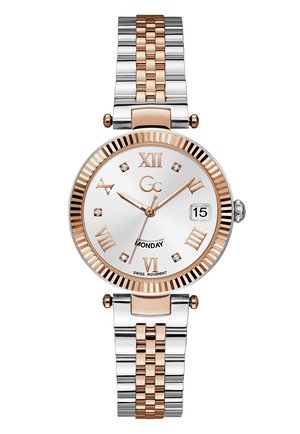 GC FLAIR - Horloge - silver-coloured/rose gold-coloured