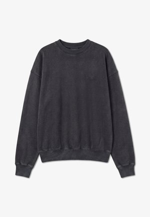Pegador, LOGO OVERSIZED SWEATER UNISEX - Sweatshirt - vintage black black