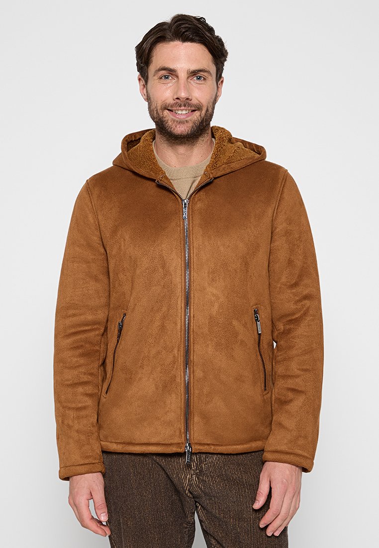 Gaudi Fleecejas bruin Gaudi Fleecejas bruin