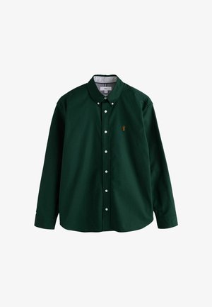 Next, REGULAR FIT - LONG SLEEVE OXFORD SHIRT . - Skjorter - green