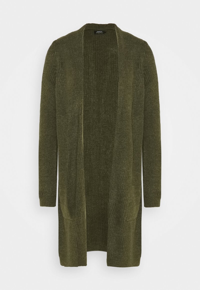 Damen Strickjacken | ONLY ONLJADE Strickjacke khaki/dunkelgrün - RD09949 Damen Strickjacken | ONLY ONLJADE Strickjacke khaki/dunkelgrün - RD09949