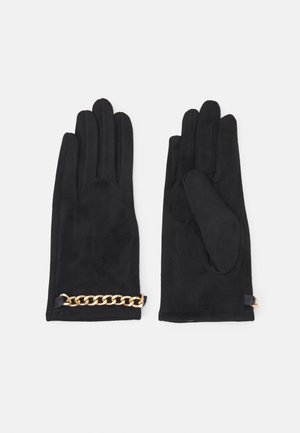 Fingervantar - black/gold