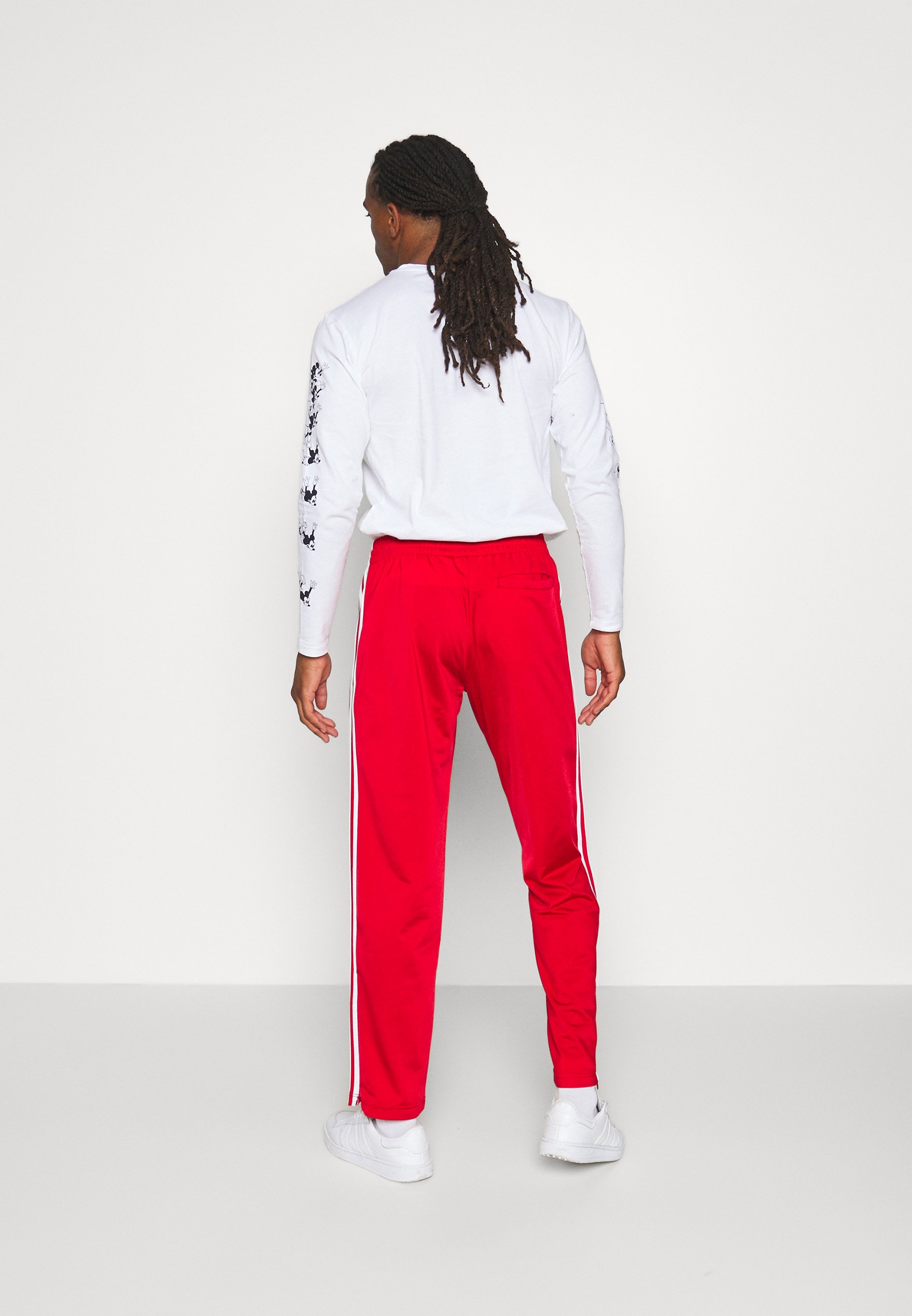 adidas straight leg tracksuit bottoms