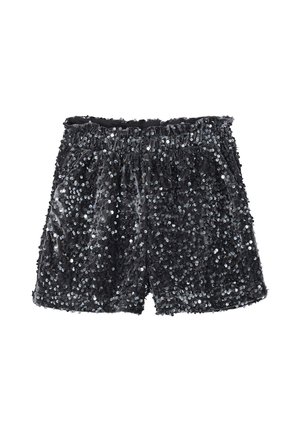 Vertbaudet, VERTBAUDET FESTLICHE MÄDCHEN-SHORTS MIT PAILLETTEN - Shorts - silber