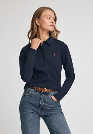 SLIM FIT LS SF PC 2025 RIGBY GO - Poloshirts - navy