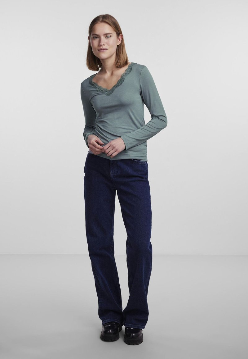 Miss Selfridge - Langärmliges Wickeloberteil Aus J Produktbild-Vorschau 6