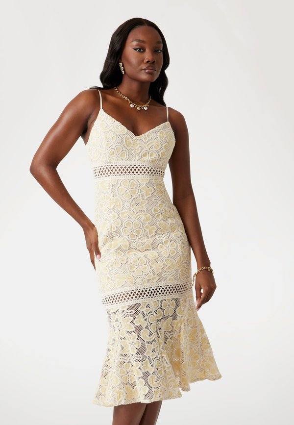 Freizeitkleid - gelb