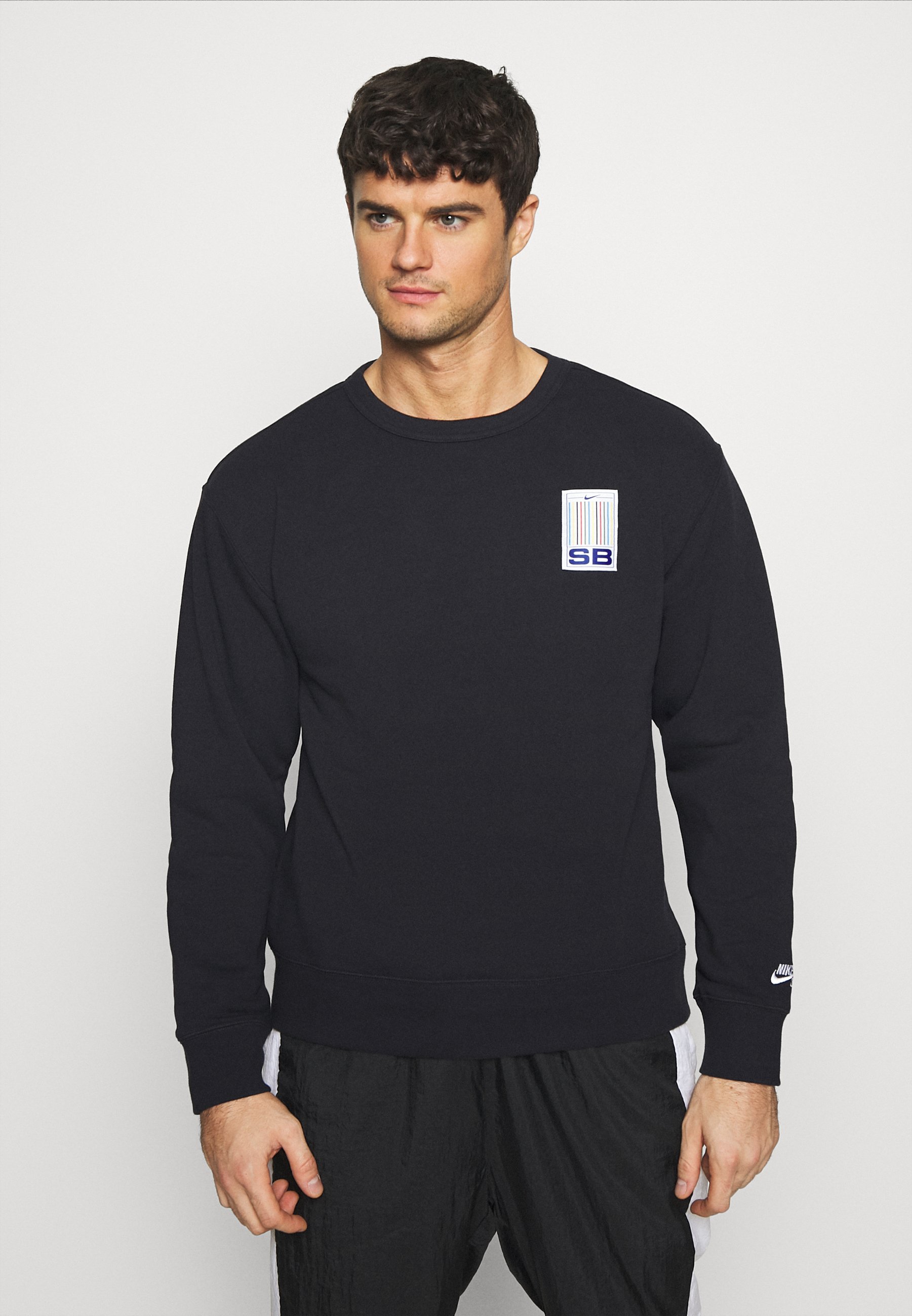 nike sb everett stripe crewneck sweatshirt