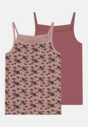NKFSTRAP FLOWER 2 PACK - Tílko - deco rose