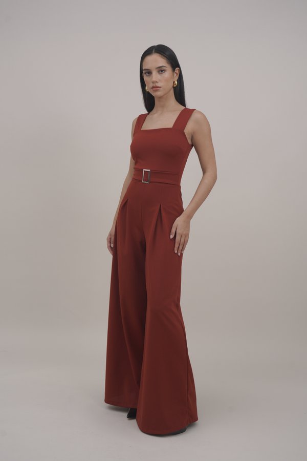 ASH - Jumpsuit - burnt orange2