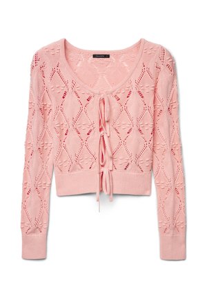 Strickjacke - rosa chiaro