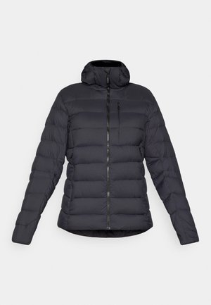 Norrøna FEMUND ZIP HOOD - Jakna ispunjena paperjem - caviar black