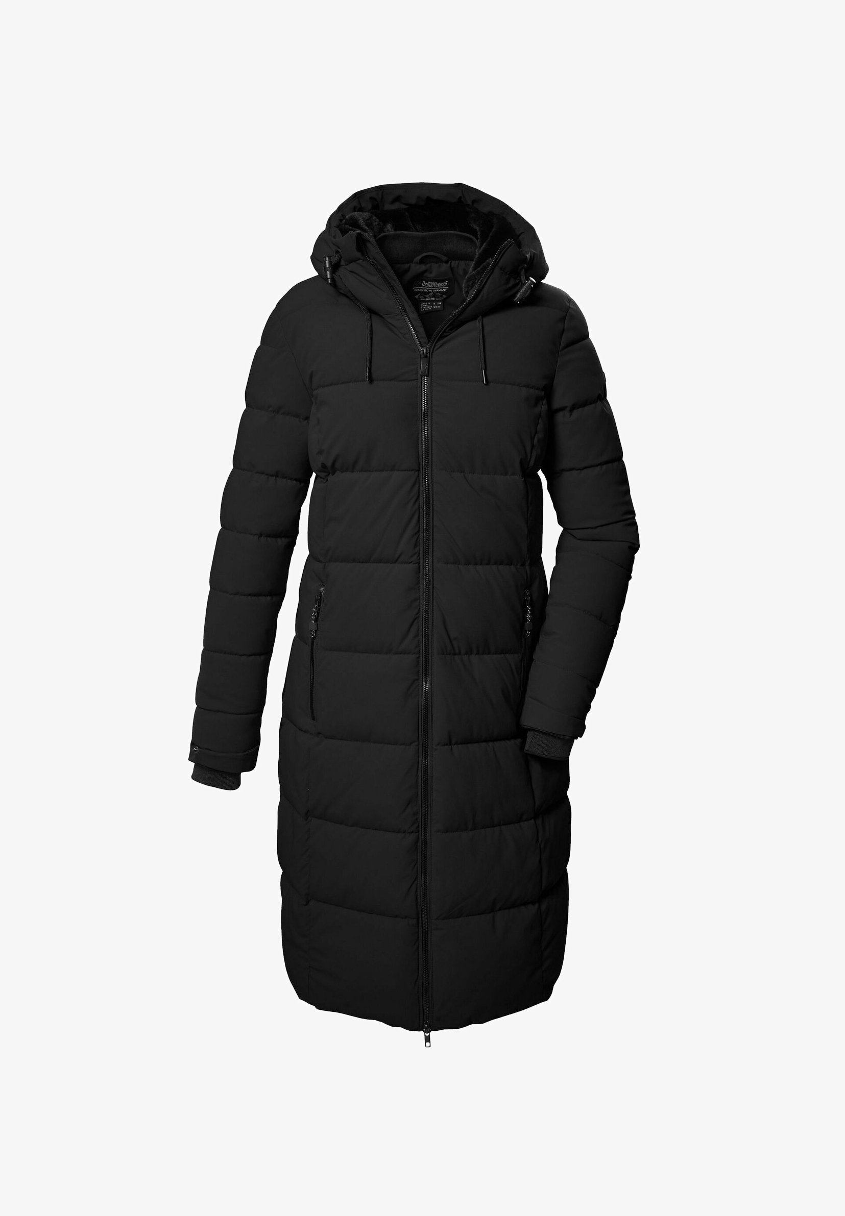 Killtec FUNKTIONSMANTEL MIT KAPUZE Wintermantel schwarz Zalando