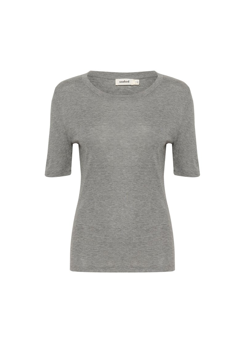 Soaked in Luxury T-shirt basic zandkleur
