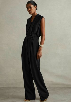 REGULAR FIT - SARA TUX PLEATED - Jumpsuit - black