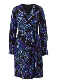 comma MIT ALLOVER-MUSTER - Freizeitkleid - schwarz