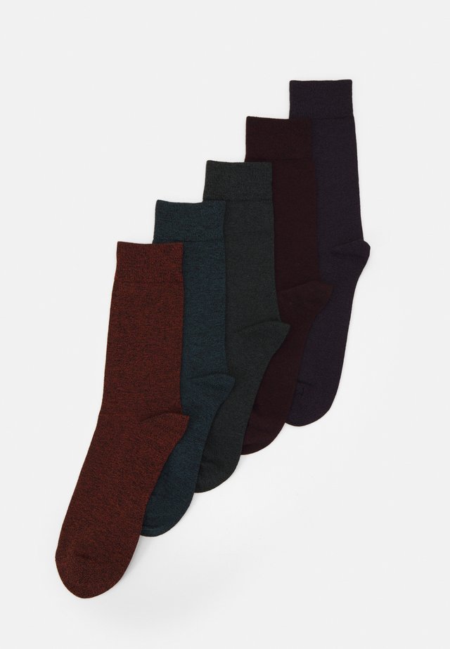 5 PACK - Socks - red