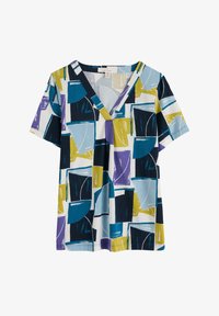 Pasirinkta, blue block shapes bilberry