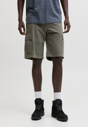 Jack & Jones, JPSTCOLE HUDSON BELTED - Short - dusty olive