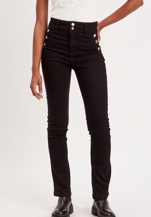 MIT STEGEN - Jeans slim fit - denim noir
