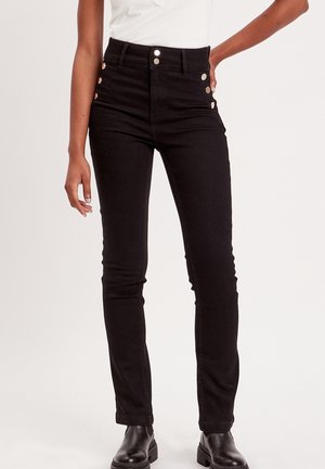 MIT STEGEN - Slim fit jeans - denim noir