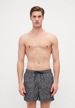 Calvin Klein Swimwear PRINT - Shorts da mare - black granite
