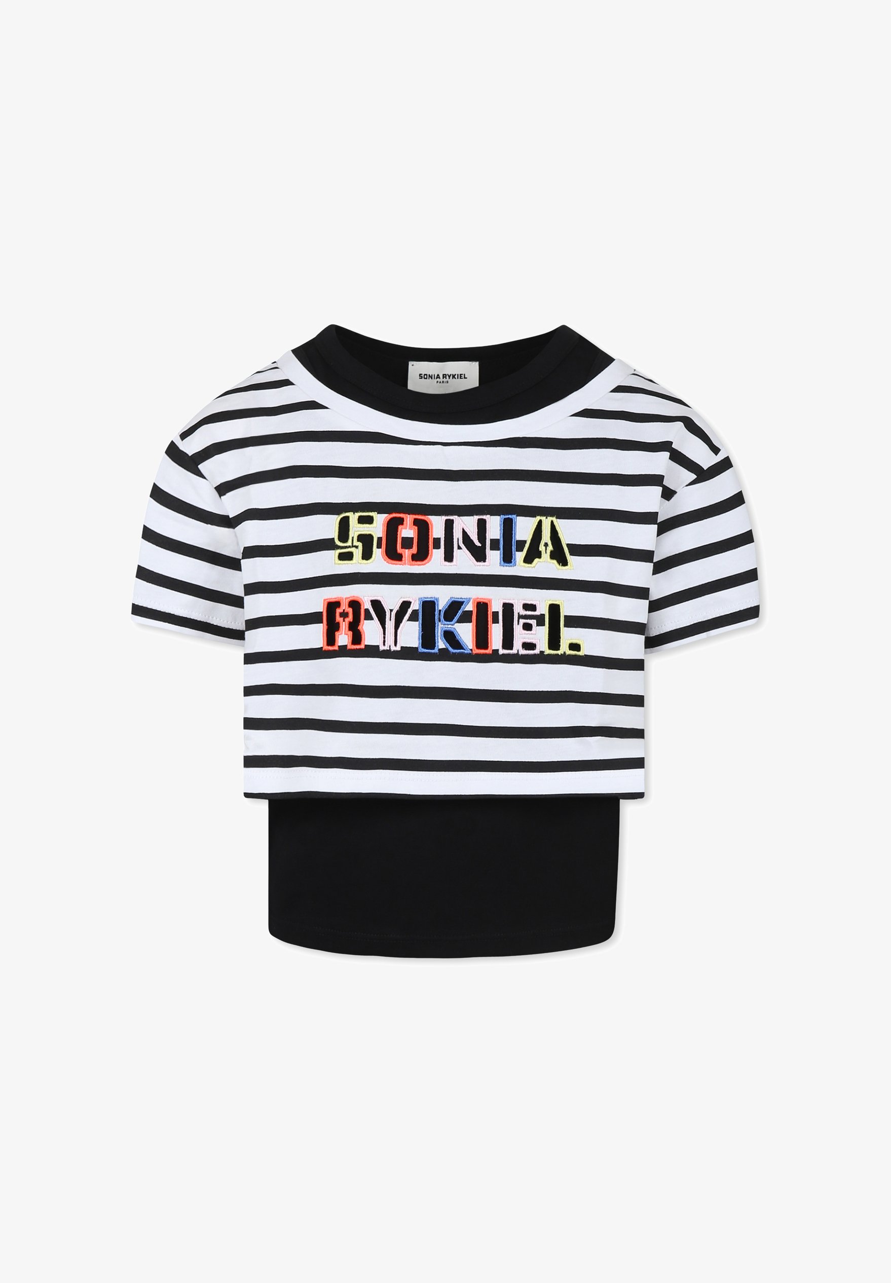 Sonia Rykiel A MANICA CORTA T-shirt imprimé multi coloured